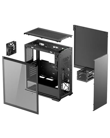 Deepcool Macube 310P Mid-Tower Casing Black