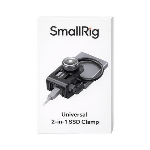 SmallRig Universal 2-in-1 SSD Clamp