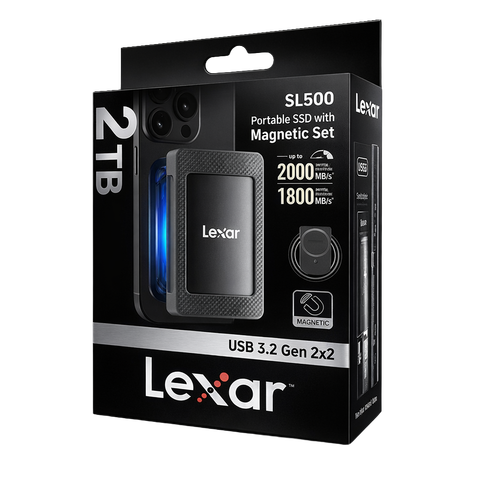 Lexar SL500 Portable SSD Magnetic Set 2TB_