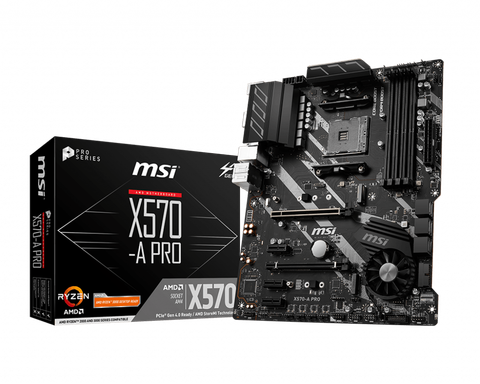 MSI X570-A PRO Motherboard AMD