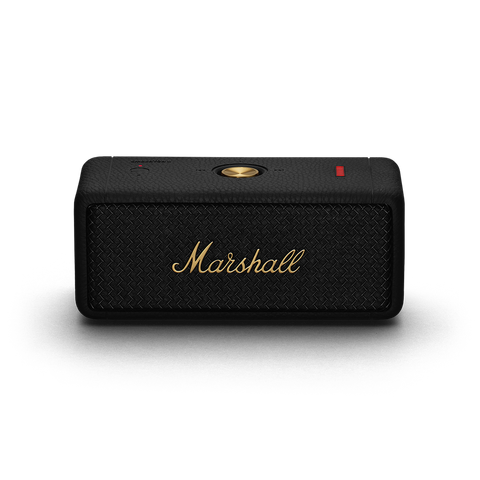 Marshall Emberton II Portable Bluetooth Speaker in Black and Brass (main)