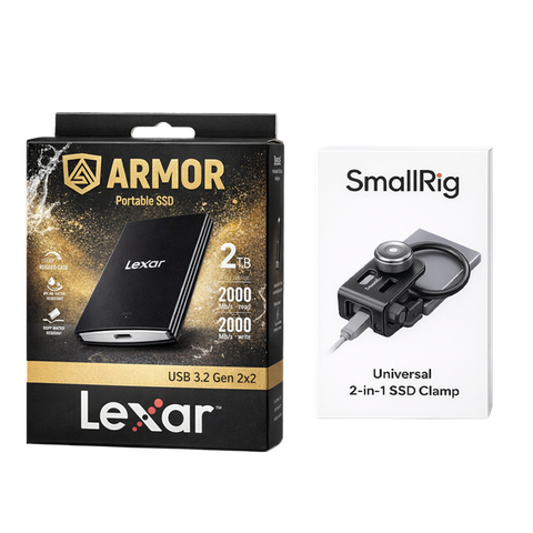 Lexar® ARMOR 700 Portable SSD_+ Smallrig