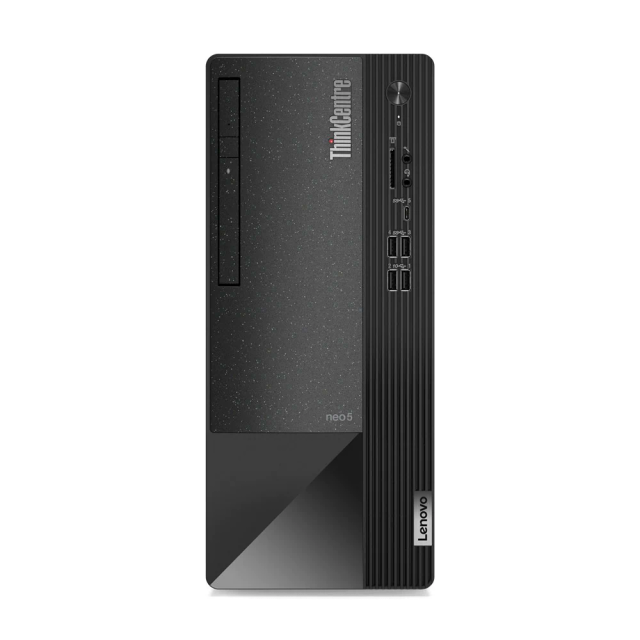 Lenovo ThinkCentre Neo 50t Tower PC Intel front view