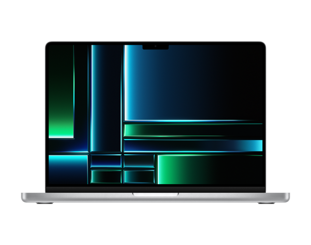 MacBook Pro 14 inch with M2 Pro in Silver (main)