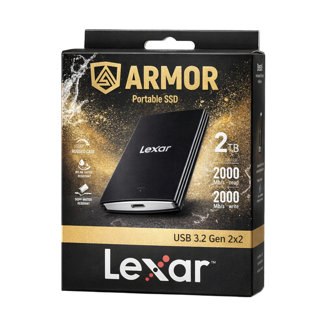 Lexar® ARMOR 700 Portable SSD_