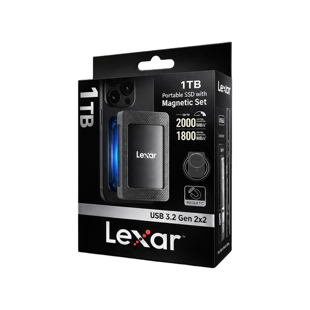 Lexar SL500 Portable SSD Magnetic Set  1TB_