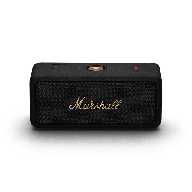 Marshall Emberton II Portable Bluetooth Speaker in Black and Brass (main)