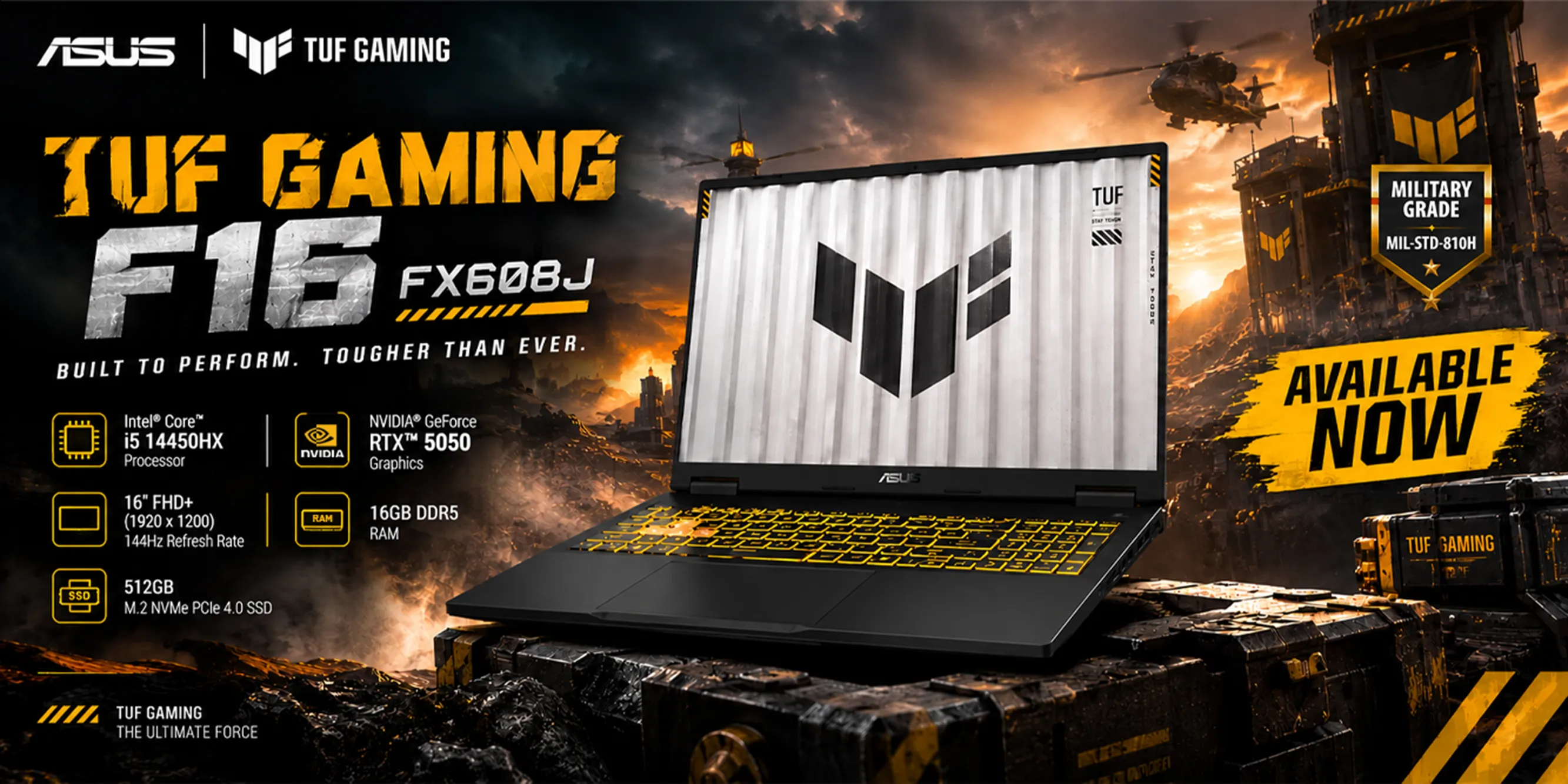 Asus TUF Gaming F16 FX608J
