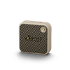 Marshall Willen Portable Bluetooth Speaker in Cream and Brass Side