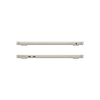 MacBook Air with M2 in Starlight showing Ports