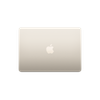 MacBook Air with M2 in Starlight Top View