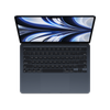 MacBook Air with M2 in Midnight showing Keyboard