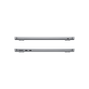 MacBook Air with M2 in Space Gray showing Ports