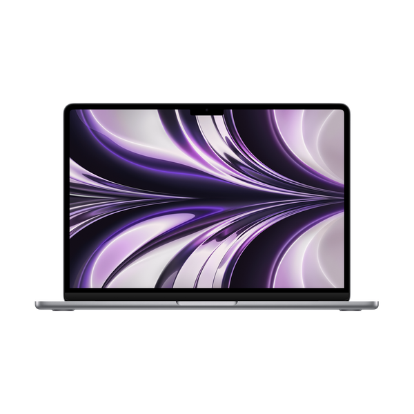 MacBook Air with M2 in Space Gray (main)