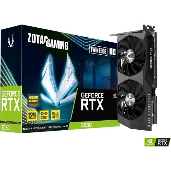 ZOTAC Gaming GeForce RTX 3050 Twin Edge OC 8GB 128bit GDDR6