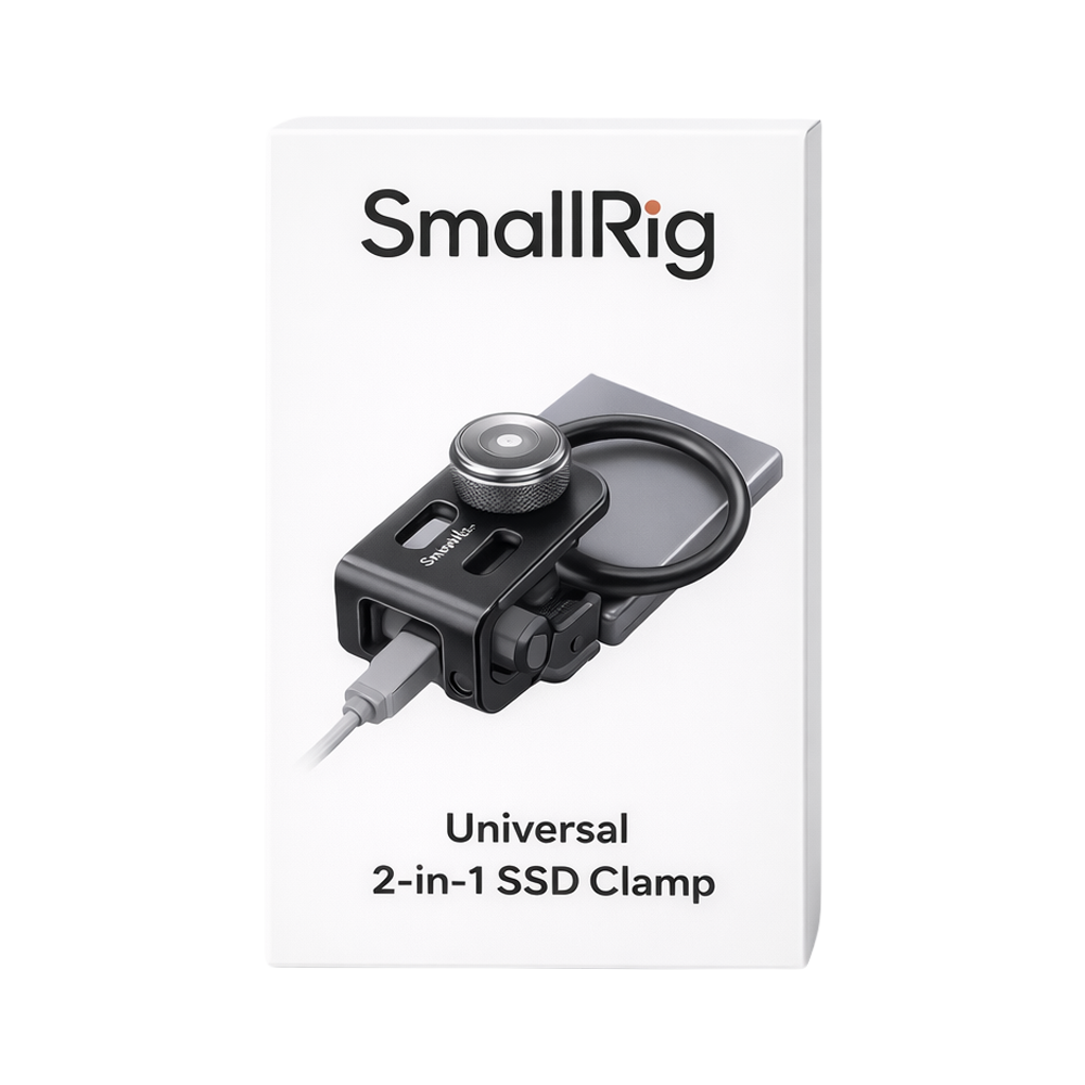 SmallRig Universal 2-in-1 SSD Clamp