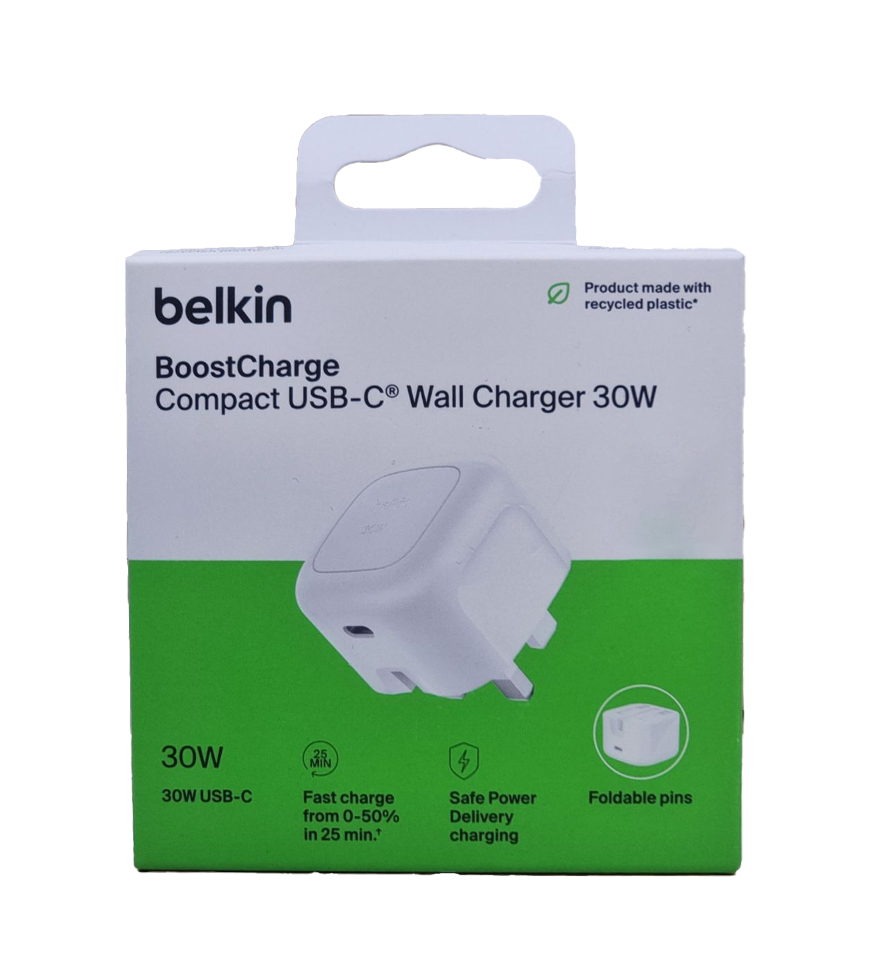 Belkin BoostCharge Compact USB-C Wall Charger 30W