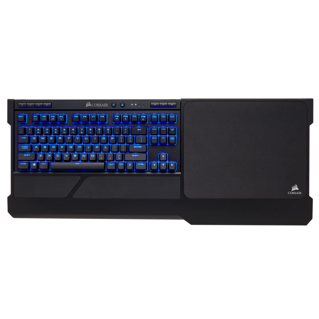 K63 Wireless Mechanical Gaming Keyboard and Gaming Lapboard Combo-Blue LED-CHERRY®MX Red_1