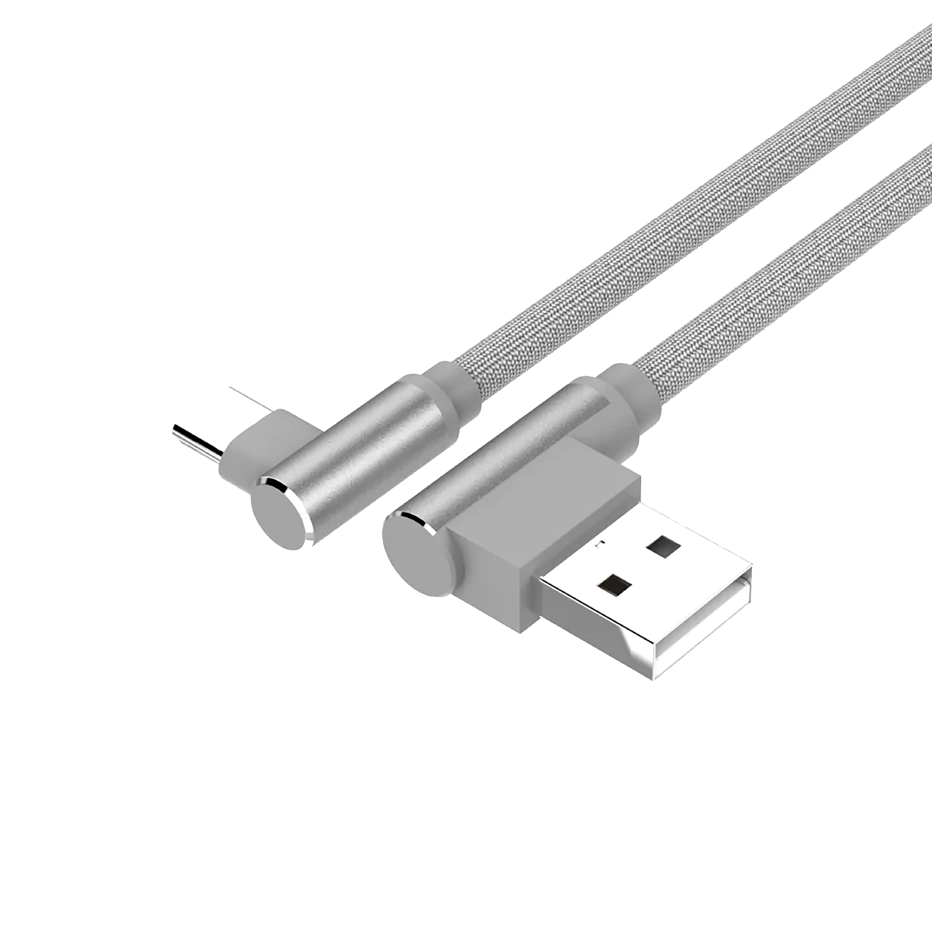 Aluminium L-Shape USB to Type-C Cable