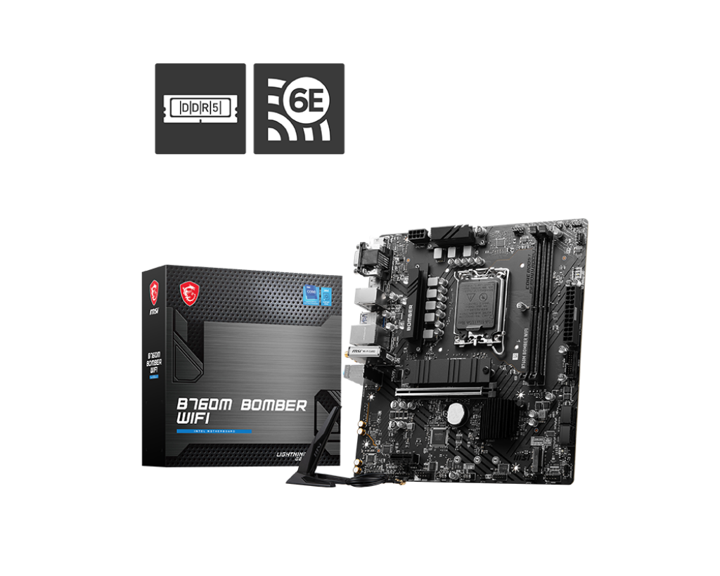 MSI B760M Bomber Wi-Fi (DDR5)