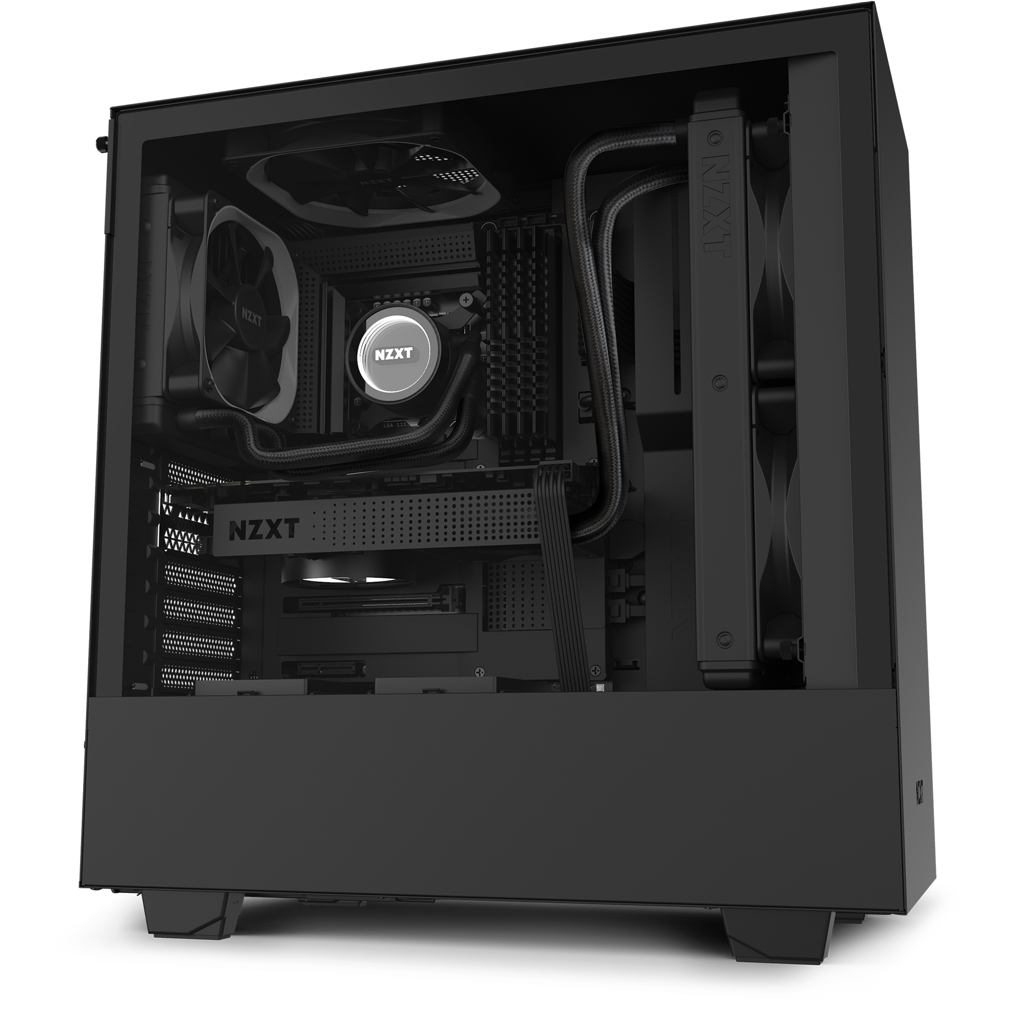 NZXT H510 Compact Mid-Tower Case matte black