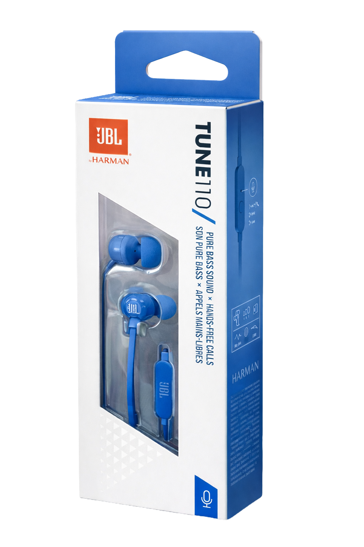 JBL T110 Pure Bass_ Blue_
