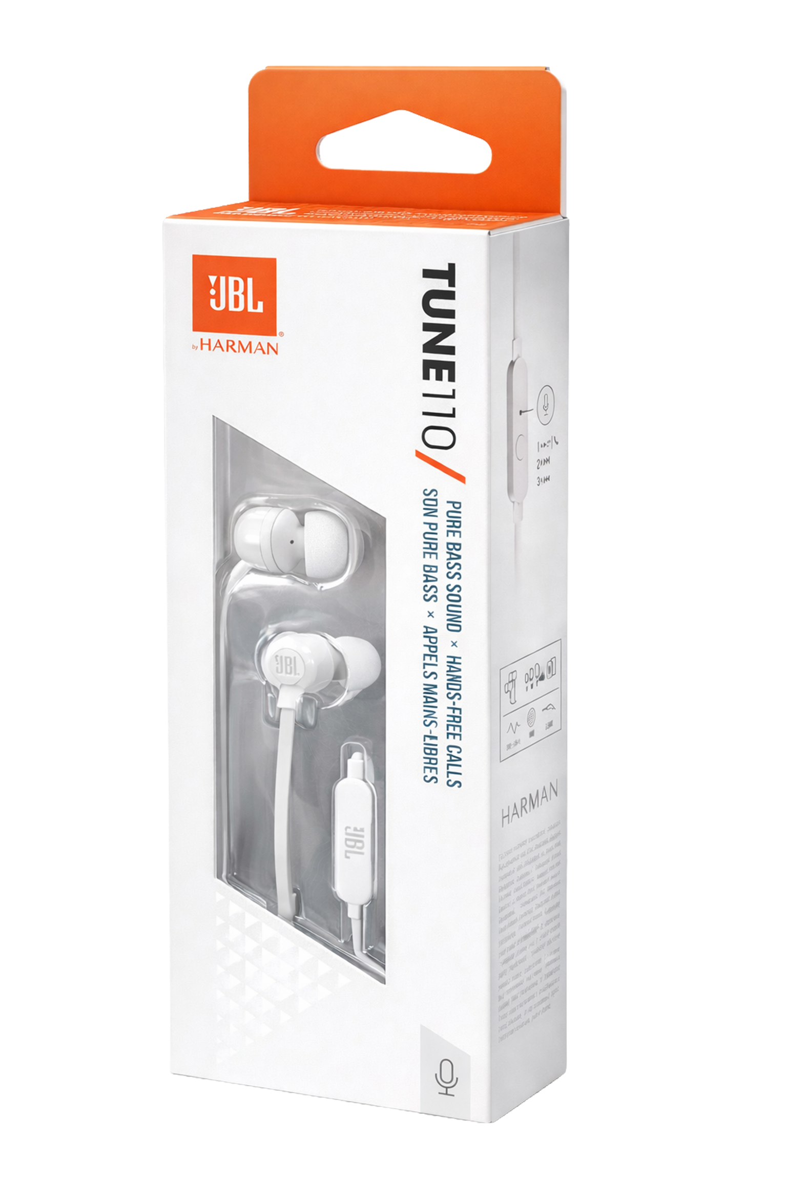 JBL T110 Pure Bass_ White_