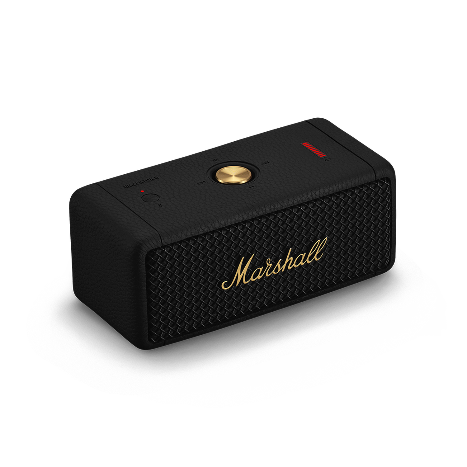 Marshall Emberton II Portable Bluetooth Speaker in Black and Brass (main)