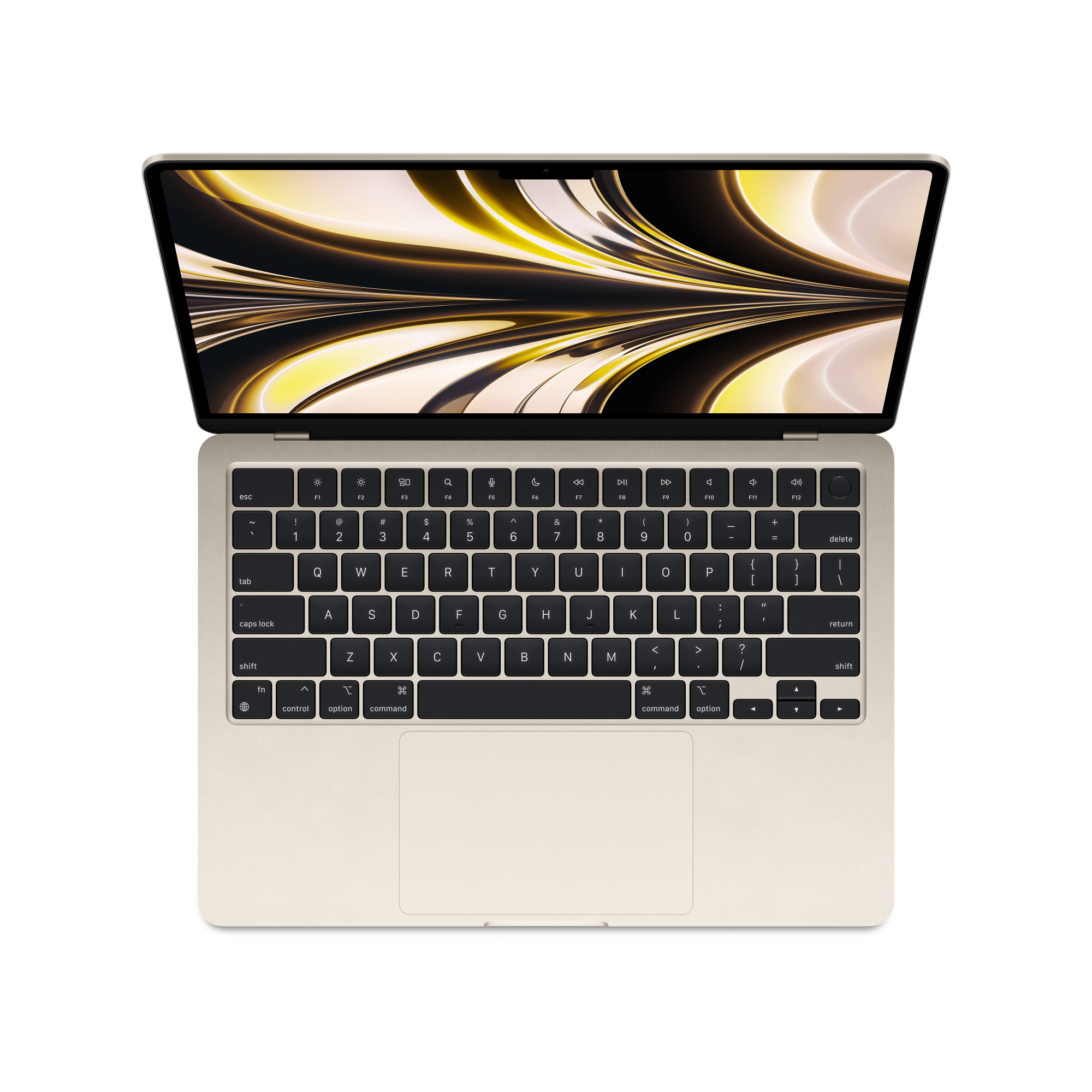 MacBook Air with M2 in Starlight (main)