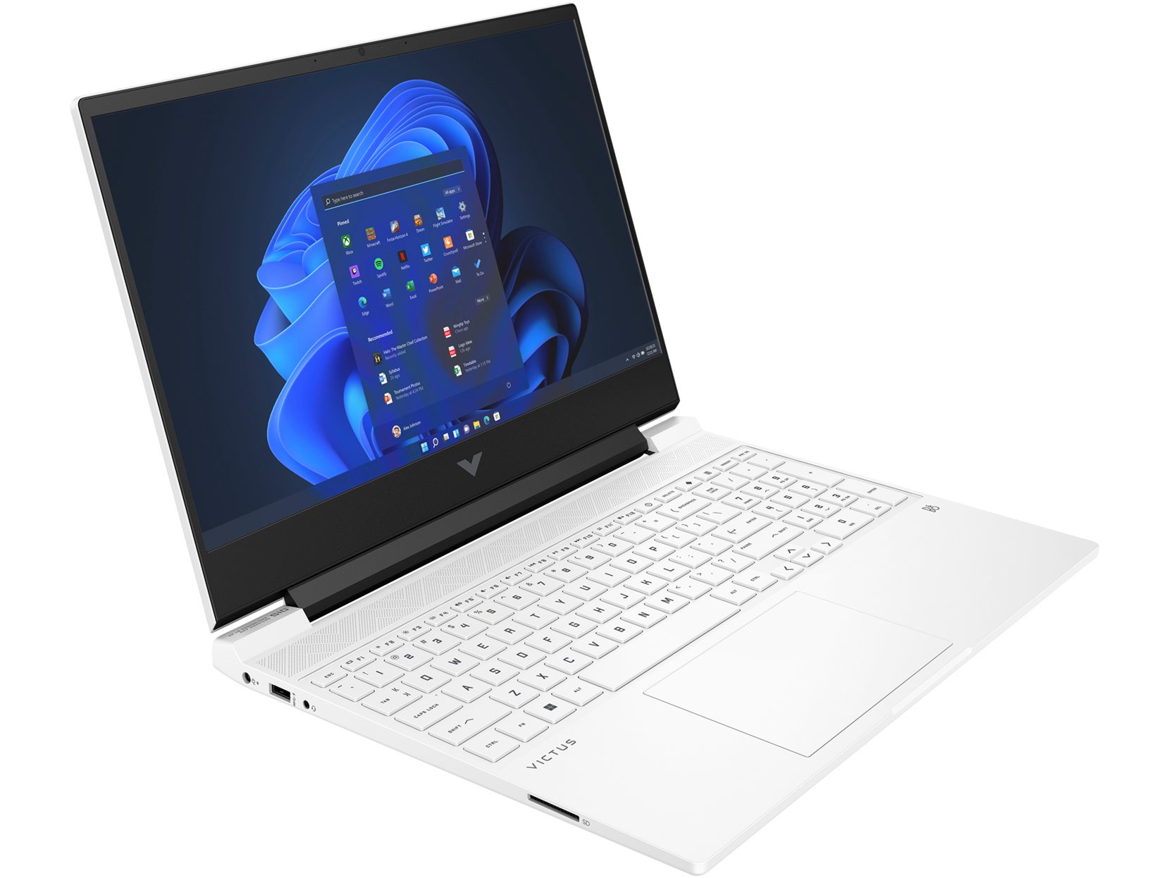 HP Victus 15 with 13th Gen Intel Processor in Ceramic White (main)