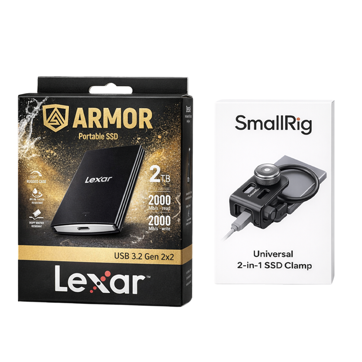 Lexar® ARMOR 700 Portable SSD_+ Smallrig